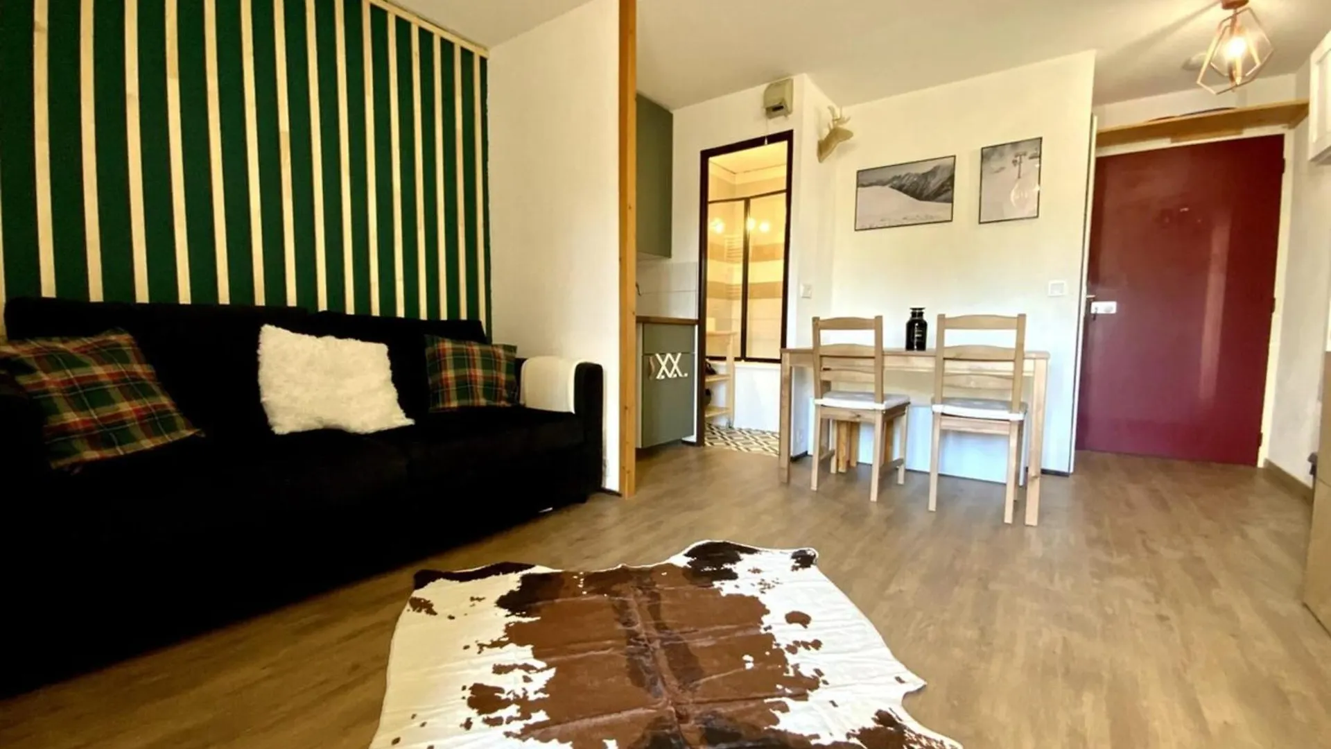 L’Edelweiss- Studio rénové pour 4 personnes ! Chamrousse 0*,  Francia